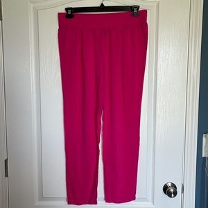 Women’s size L hot pink (stretchy waistband) Apt. 9 pants.